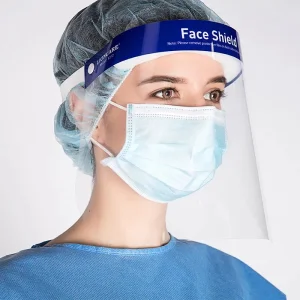 Preço Barato 3ply Máscara Cirúrgica Médica Não Tecida com Protetor Facial de Plástico