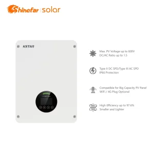 1500W Inversor de String On-Grid para Sistema de Energia Solar