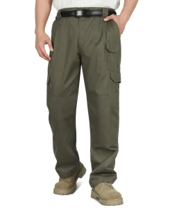 Industrial Safety Flame Resistant Cargo Pants for Hazardous Workplace Applications UL Certified