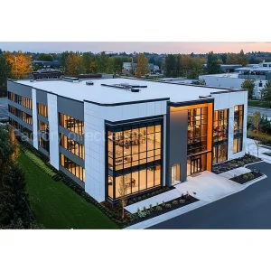 Prefabricated Heavy Steel Structure Workshop Building