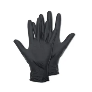 3.5g Black Nitrile Gloves Disposable Powder-Free Latex-Free for Industrial Work Safety Examination