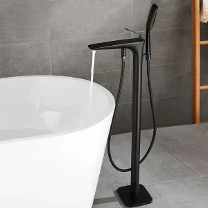 Brass Bathroom Bathtub Faucet