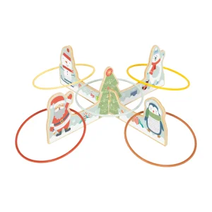 Wooden Ring Toss Game Indoor Outdoor
