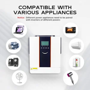 Inversor Híbrido Solar Inteligente 1.5kw/3.2kw/6.2kw/10.2kw con Pantalla LCD Refrigerado por Aire