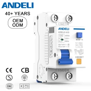 ANDELI ADB3LE-63D Miniature Circuit Breaker