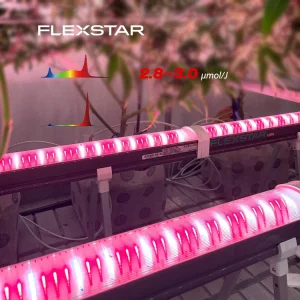 Good Review Under Canopy Inter-Row Grow Light Bar 120W R5 Full Spectrum for Indoor Plants Supplemental Light