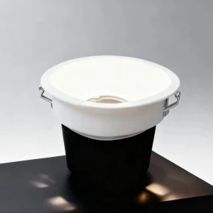 COB LED Indoor Hotel Lighting High Brightness Anti-Glare Aluminum Durable Surface Mounted Recessed Downlight Modern Design IP44