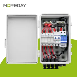 MOREDAY New Product Home Used 4 Strings Solar Dc Combination Combiner Box PV Combiner Box for Household Solar System