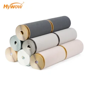 China Wholesale Wall Paper 280GSM Luxury Waterproof Suede PVC Papel Tapiz 3D Foam Wallpaper Home Decoration