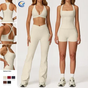 Ropa de entrenamiento y athleisure para mujeres, moda, sujetadores deportivos, pantalones cortos, leggings de yoga, top de yoga, conjunto de gimnasio, ropa deportiva