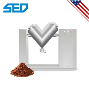 Industrial V-Type Powder Mixer with Mexico-Local Technical Support Services