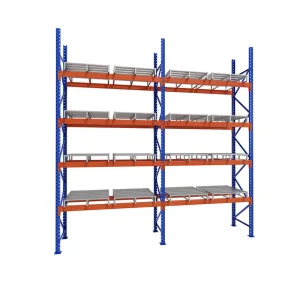 Industrial Warehouse Racking Systems Selective Safety Support High-Turnover Sku Picking Pallet Racking