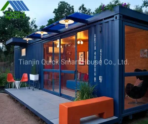 40FT Casa Contenedor de Envío Totalmente Amueblada