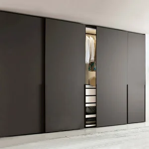 Modern Built in Wardrobes Luxury Sliding Door Wooden Wall Walkin Wardrobe Storage Closet System