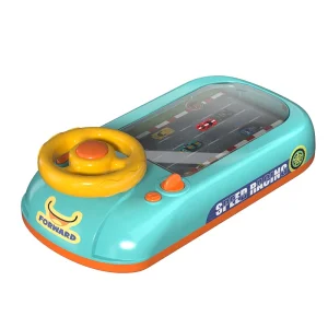 Children's Electric Vehicle Simulation Adventure Game Machine 5 to 7 Years Plastic Steering Wheel Toy