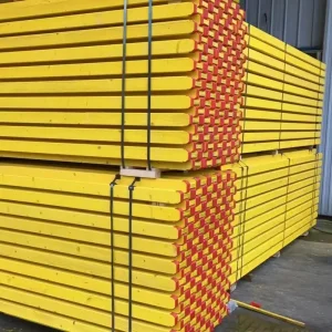 Deformation resistant h20 wooden beam