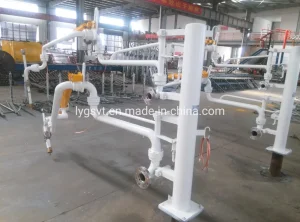LPG Propane Butane Ammonia Chemicals Truck Tanker Bottom Loading Arm