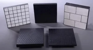 Wear Resistant Conveyor Chute Ceramic Rubber Wear Liner Sheets Composite Plate Lining