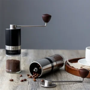 Hand Coffee Grinder with Steel Core