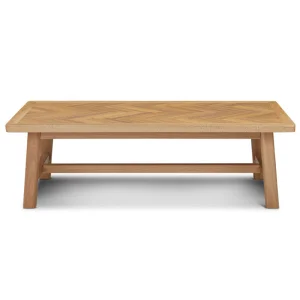 China Modern Simple Natural Versatile Herringbone Wood Grain Desktop Taylor Coffee Table