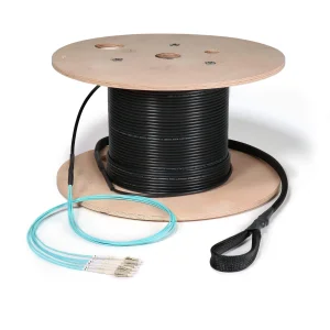 Customized 6 Fibers Indoor/Outdoor OS2 Single Mode Assembly Breakout Cable