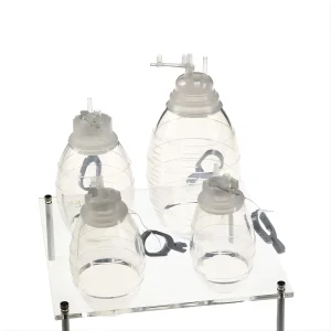 Portable 100ml 200ml Silicone Closed Wound Chest Tube Drainage System Reservoir