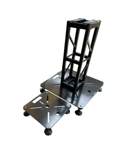 BLACK Multi Functional Durable 20"x20" 32"x32" Fabrication Theater Boom Pipe Tube Truss Steel Base