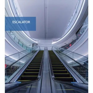 Dependable Secure Energy-Saving Passenger Escalator for Shopping Mall