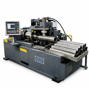 Automatic CNC Rotary Exhaust Pipe Perforating &amp; Punching Machine