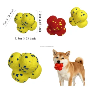 Dog Agility Training Ball Eco-friendly ETPU Bite-Resistant Teething Pet Toy Boredom Relief Essential for Small Dogs