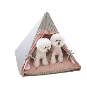 Custom Pine Wood Pet Teepee