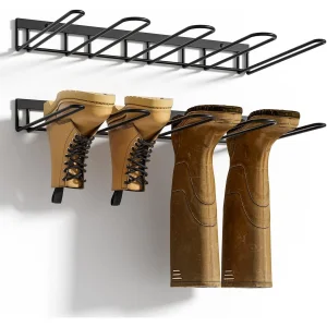 Wall Mounted Heavy Duty Manager Hanging Metal Boot Racks