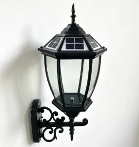 Solar Electric Outdoor Decor Energy-Efficient Bright Wall Lamp Gate Garden Lamp LED Light