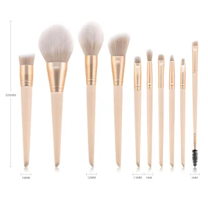 10PCS Conjunto de Pincéis de Maquiagem