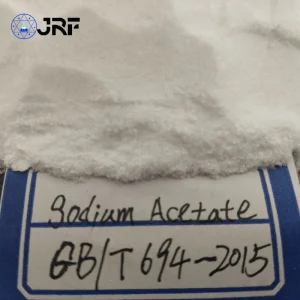 Grado Industrial 99% Material Terapéutico de Acetato de Sodio Anhidro de Alta Pureza fcc CAS: 127-09-3