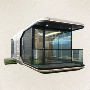 Modern Steel Prefab Building with Smart Kitchen and Bathroom Designs