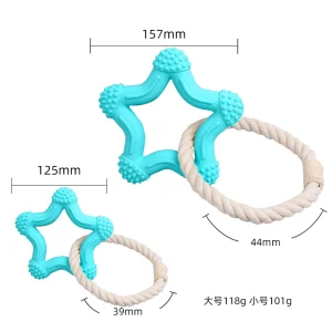Dogs Training Biodegradable Rubber Chewing Toy