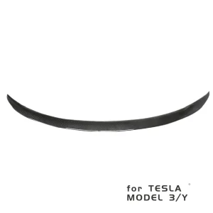 Lightweight Carbon Fiber Spoiler Wing for Tesla Model 3 and Y