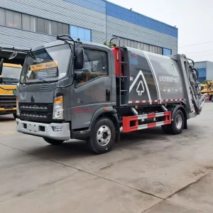 Customized Sinotruk Compression Garbage Truck, Garbage Truck Manufacturer