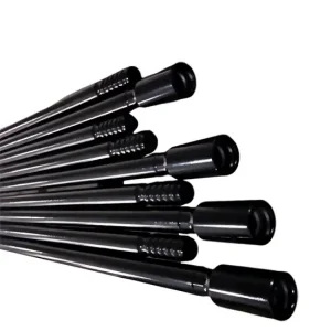Integral Shank Drill Steel for Hand Held Rock Drills Used in Small Scale Mining with Quick Change Chuck End and Forged Shank for