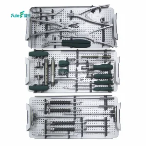 Spine Fixation Spinal Screw Box Orthopedic Instruments