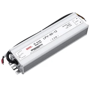 Custom Switch Mode Power Supply 12v 60W Cable Switching Power Supply LED Driver