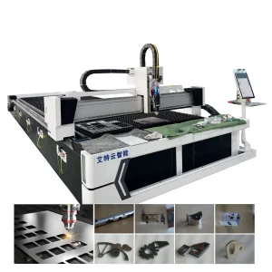 1500W-6000W CNC 3015/4015/5015mm 2D/3D 0.05mm Precision Fiber Laser Cutting Machine for Cabinet Sheet Metal