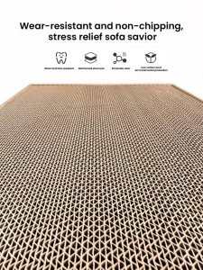 55mmx35mm with Logo Printing Hf-Pet Pet Accessories Renewable Corrugated Paper