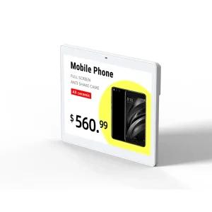 Dyesl 5.83 Inch Bluetooth Electronic Shelf Label for Retail Settings System