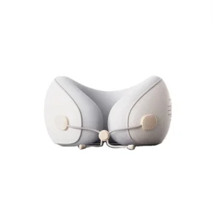 Custom Logo Portable Travel Pillow U-Shaped Latex Memory Foam Air-Filled Comfortable Design Polyester Car Airplane Neck Sleeping