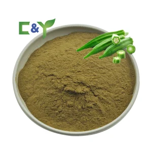 Factory Supply Customize Private Fresh Okra Vegetables Dried Okra Seed Extract Powder