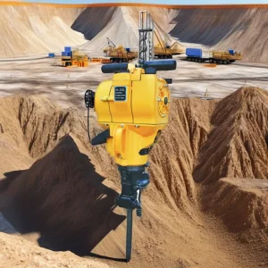 Portable Petrol Jack Hammer Rock Drill
