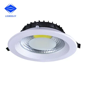 Anti Glare COB Trimless Recessed Hotel 10W 20W 30W LED Ceiling Down Light