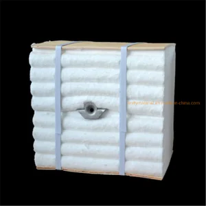 1300c HP Ha Hz Alumina Zircon High Temperature Thermal Heat Insulation Fibre Wool Block Ceramic Fiber Module for Kiln Heater for Burning Bricks